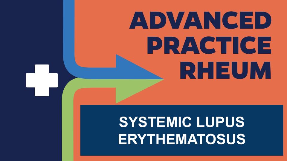 LUPUS様オーダーページ Systemic Lupus Erythematosus | RheumNow